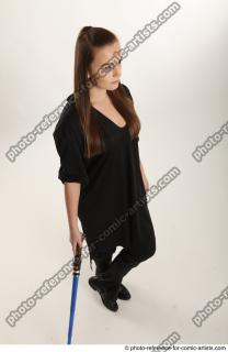 23 2018 01 ANGELIA WITH BLUE LIGHTSABER